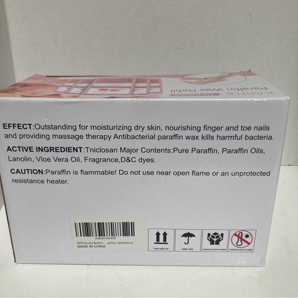 KARITE Paraffin Wax Refills, 10 Pack peach Scented Paraffin Wax Beads Bloc... - Picture 4 of 7